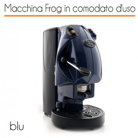 Macchina caffè FROG BLU in comodato d'uso con 600 cialde