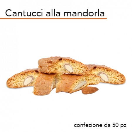 Cantucci alla mandorla 50 pz