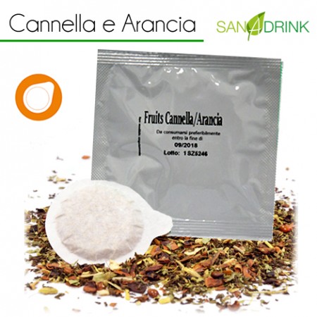 50 Tisane Cialda CANNELLA e ARANCIA