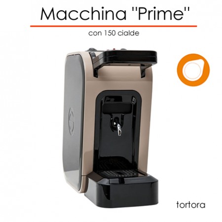 Macchina Prime Ø 44 mm TORTORA con 150 cialde E.S.E.