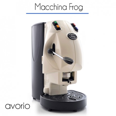 Macchina Frog Ø 38 mm di proprietà AVORIO con 150 cialde XP 38