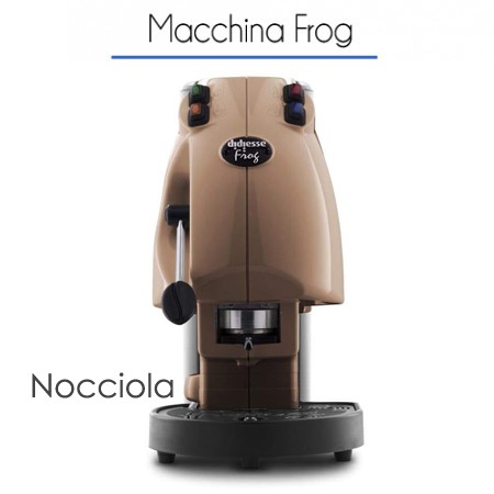 Macchina Frog Ø 38 mm di proprietà NOCCIOLA con 150 cialde XP 38