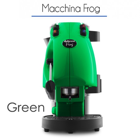 Macchina Frog Ø 38 mm di proprietà VERDE GREEN con 150 cialde XP 38