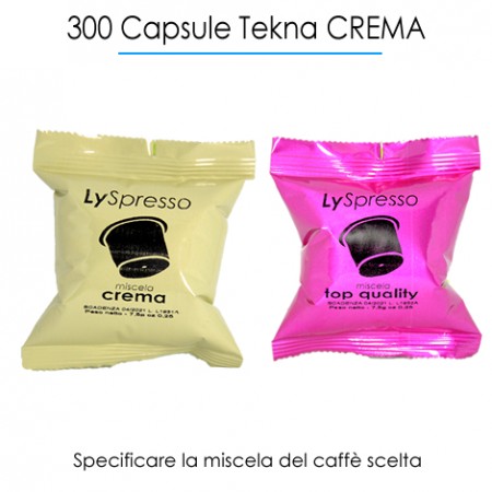 300 Capsule Tekna CREMA #