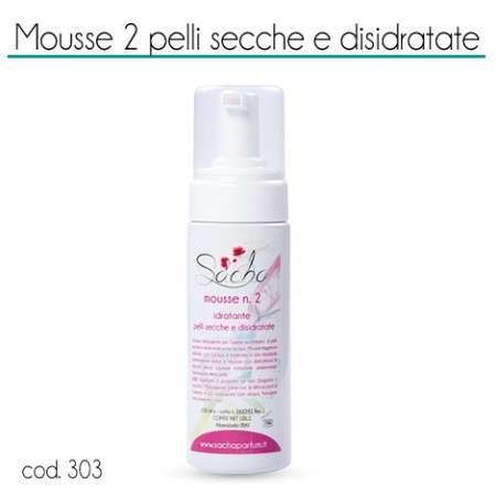 48050 Mousse n.2 detergente per pelli secche e disidratate