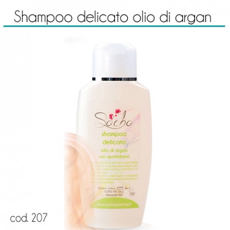 48104 Shampoo uso quotidiano all'olio di argan camomilla e avena