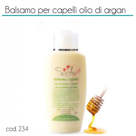48106 Balsamo capelli nutriente olio di argan, miele e proteine di seta