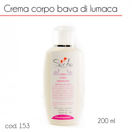 48143 Crema corpo rigenerante bava di lumaca bio 30%