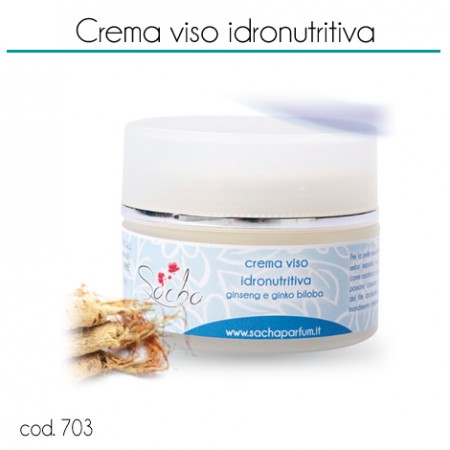 48348 Crema Viso Idronutritiva ginseng e ginkgo biloba airless