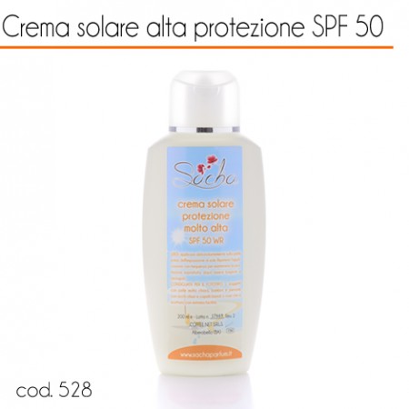 48448 Crema solare alta protezione SPF50 aloe bio e calendula