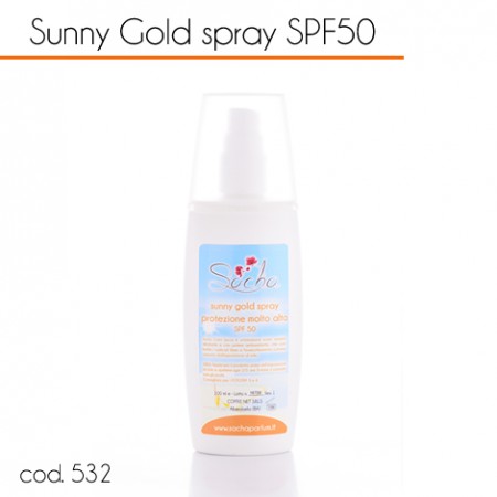 48455 Sunny gold spray SPF50