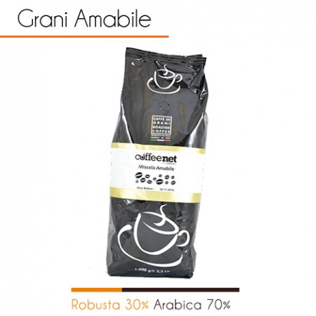 1 kg Caffè in grani AMABILE